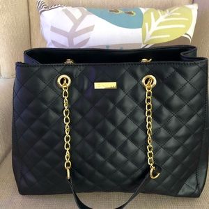 Joy and Iman safiano tote